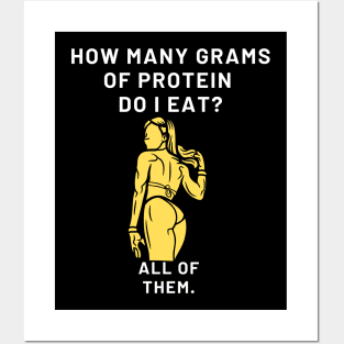 Protein Lover Posters and Art